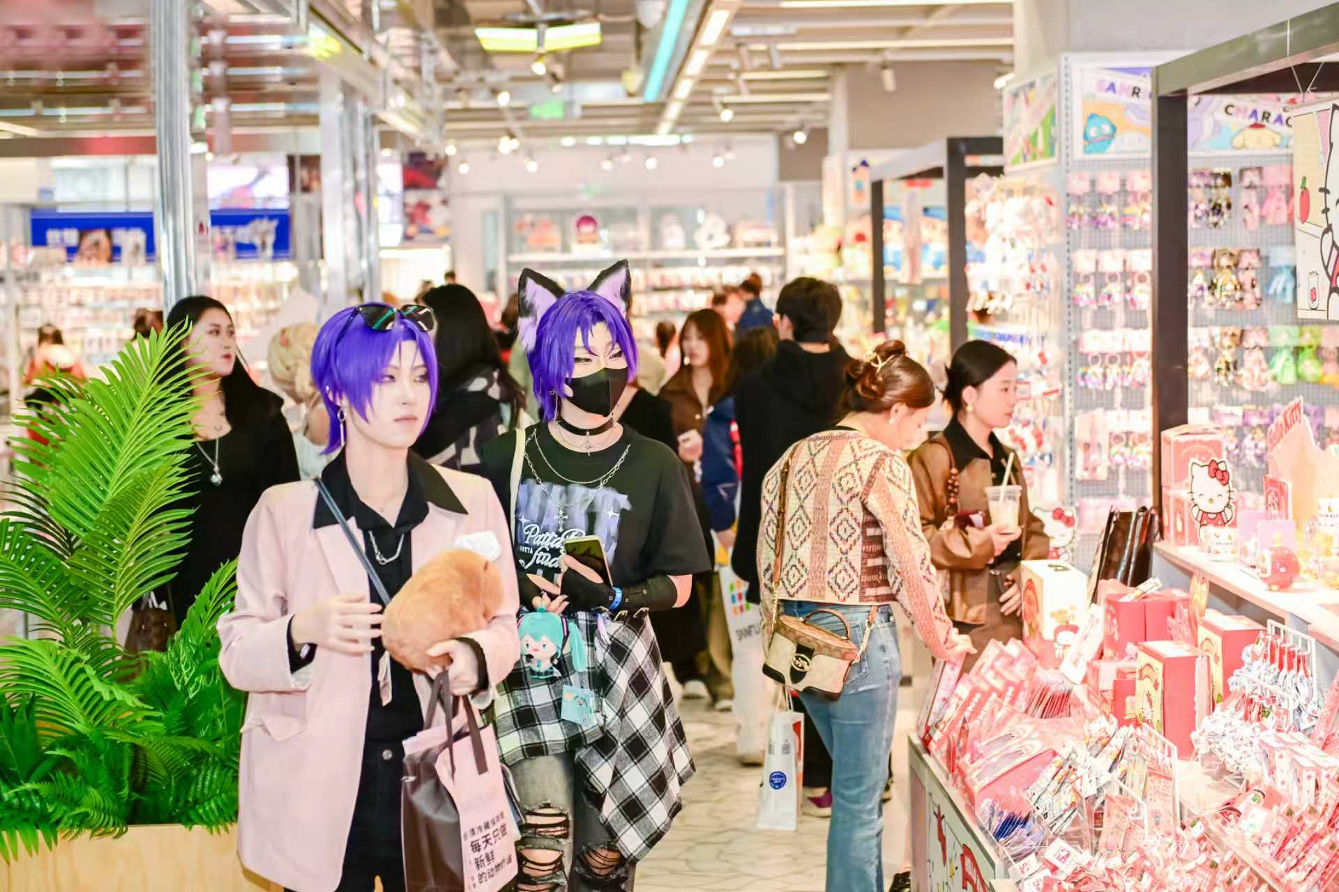 Trend retail and anime-related consumer space at HK01 Fashion Hall