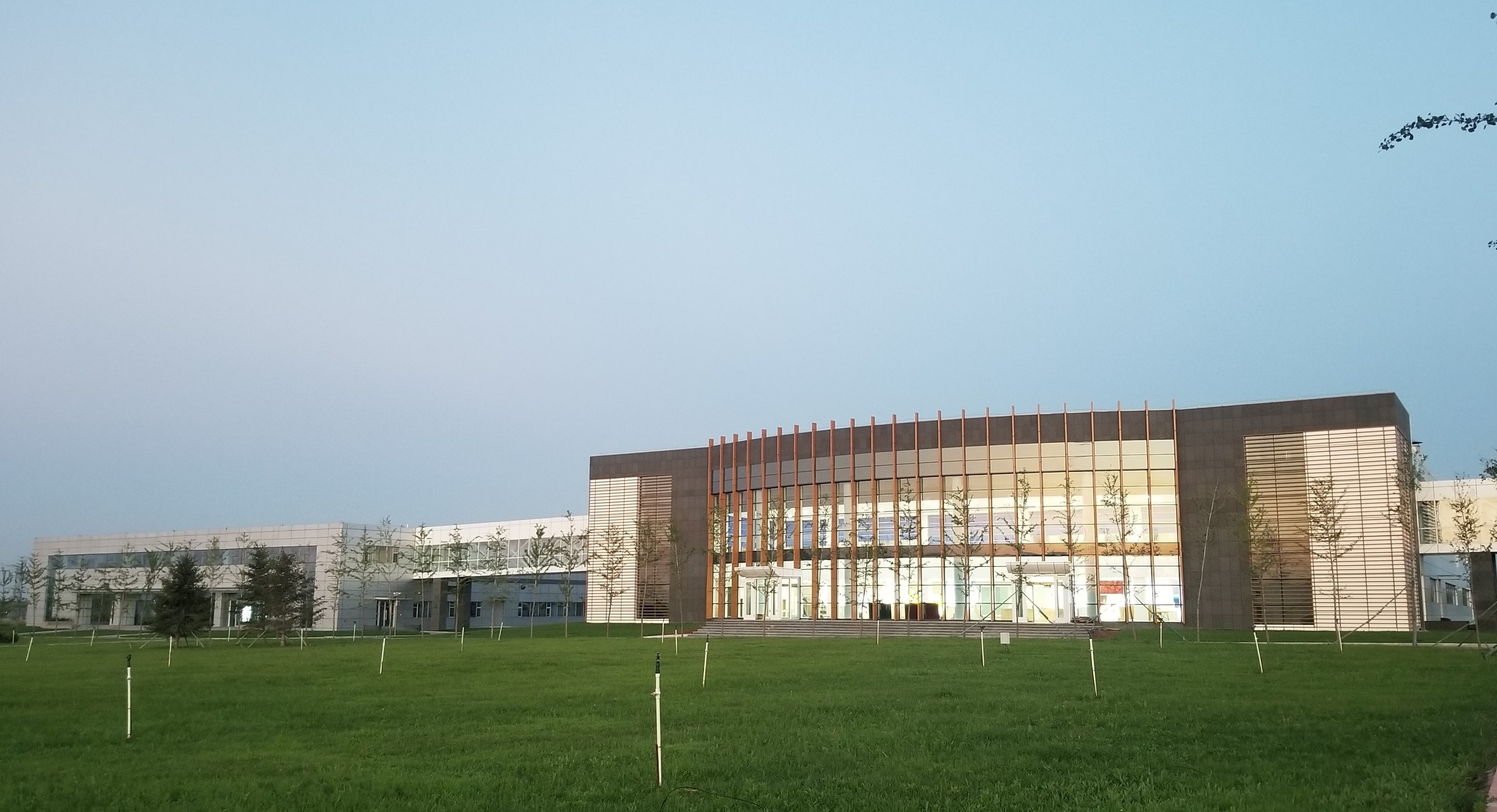 罕王微电子沈抚产业化基地厂区实景